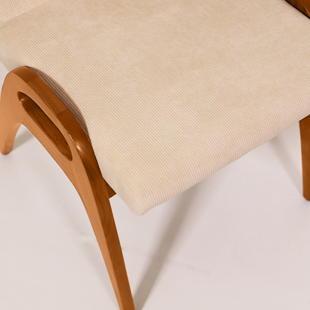 Rex Dining Chair - Cruze Corduroy